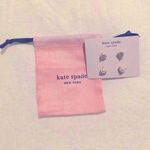 Kate Spade earring duo